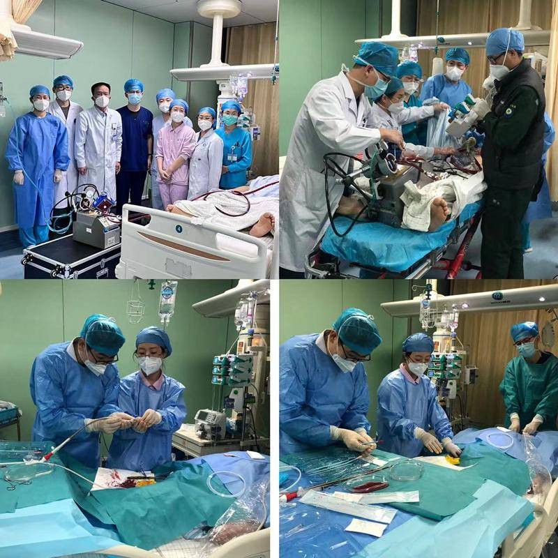 山东省济南市人民医院重症医学科成功为重症肺炎患者实施救治技术